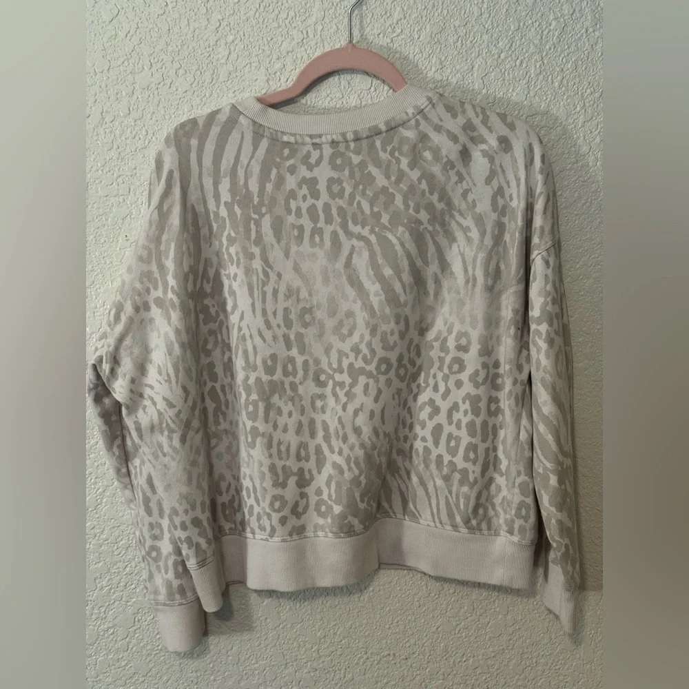 Calvin Klein Performance women's tie-dyed French terry sweatshirt size L - Picture 3 of 3